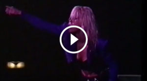 Lita Ford Performing 'Kiss Me Deadly' Live in Concert in 1988
