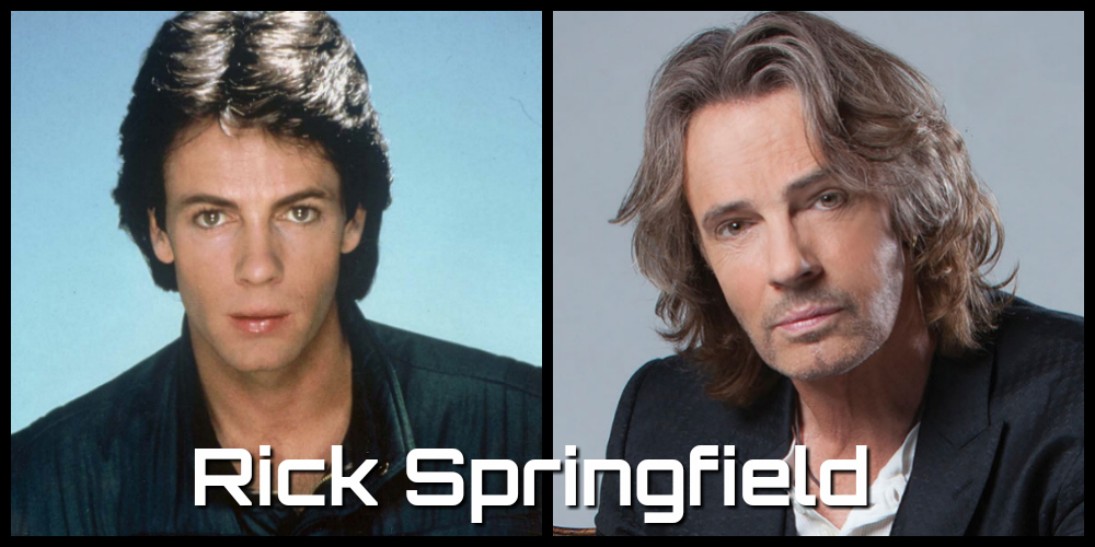 rick springfield then and now