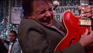Marty McFly Plays 'Earth Angel' and 'Johnny B. Goode' in 'Back to the Future' (VIDEO)