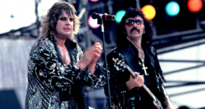 Black Sabbath featuring Ozzy Osbourne Performing 'Paranoid' at Live Aid in 1985