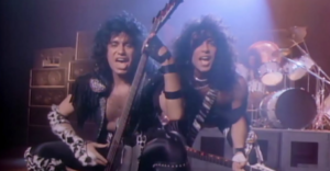Kiss - 'Heaven's On Fire' Music Video from 1984