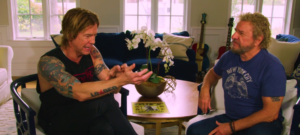 Rock & Roll Road Trip with Sammy Hagar Featuring Guns N' Roses' Bassist Duff McKagan Sharing Emotional Moments on Tour