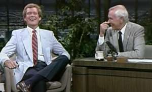 David Letterman Visits The Tonight Show Starring Johnny Carson in 1984