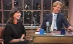 Phoebe Cates on Late Night with David Letterman in 1984