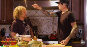Tommy Lee Gives Sammy Hagar a Tour of his Incredible House