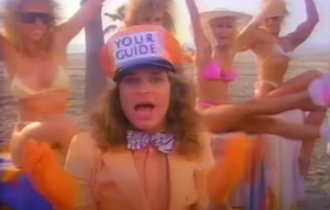 David Lee Roth's Crazy Music Video for 'California Girls' from 1985