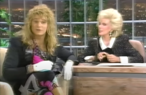 David Lee Roth on 'The Late Show' with Joan Rivers in 1986