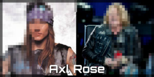 Axl Rose - 80's Superstar Then And Now