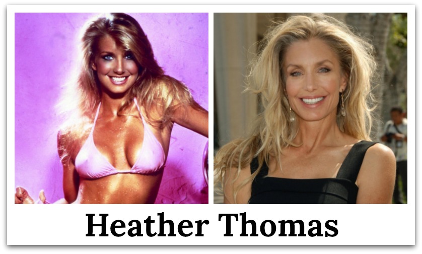heather thomas then and now