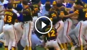 The Atlanta Braves and San Diego Padres - Multiple Brawls In One Game in 1984