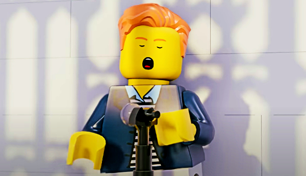 rick roll but its lego - Imgflip