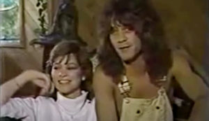 Eddie Van Halen & Valerie Bertinelli Interview - 1982