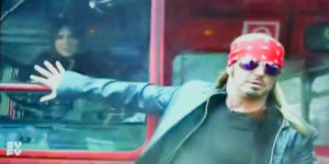 Bret Michaels Gets Run Over By A Bus