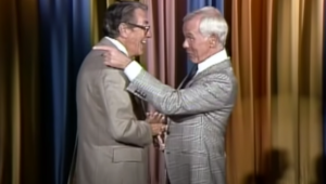 Too Funny!  Johnny Carson's Joke Bombs on The Tonight Show and Producer Fred DeCordova Tries to Leave the Set