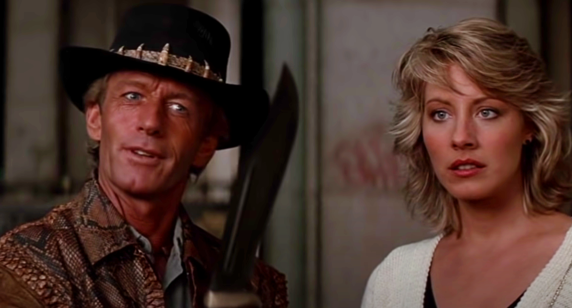 Crocodile Dundee 'That's Not A Knife... That's A Knife!' Scene The