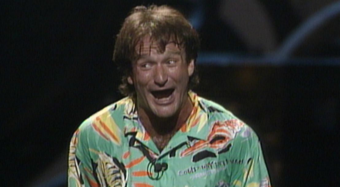 Robin Williams' Hilarious Comedy Bit About Alcohol at the Met in 1986 ...