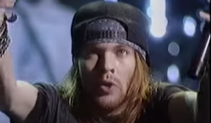Guns N' Roses Perform 'Welcome to the Jungle' live on The MTV VMA's in 1988 with Introduction by Sam Kinison
