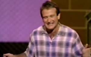 Classic Robin Williams Stand-Up Comedy from 1987 on Comic Relief