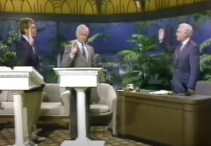 The People's Court featuring Letterman vs. Carson with Judge Wapner in 1986