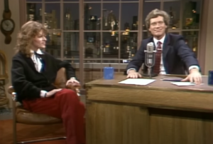 Sandra Bernhard's First Appearance on Late Night With David Letterman in 1983
