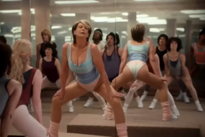 Jamie Lee Curtis Recreates Famous Aerobics Scene from 1985's "Perfect"